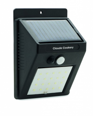 Logotrade promotional giveaway image of: Solar LED light motion