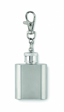 Logo trade promotional product photo of: Hipflask key ring Joensuu