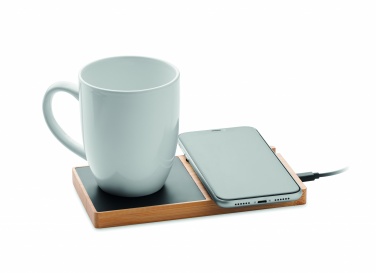 Logotrade business gift image of: 1Wireless charger mug warmer