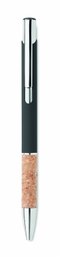 Logotrade promotional merchandise image of: Ballpoint pen made of aluminum with a cork grip