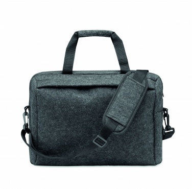 Logotrade business gift image of: 15 inch RPET felt laptop bag