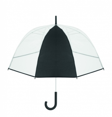 Logotrade promotional products photo of: Transparent 23 inch manual open umbrella
