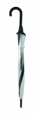 Logotrade promotional product picture of: Transparent 23 inch manual open umbrella