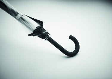 Logotrade promotional product image of: Transparent 23 inch manual open umbrella