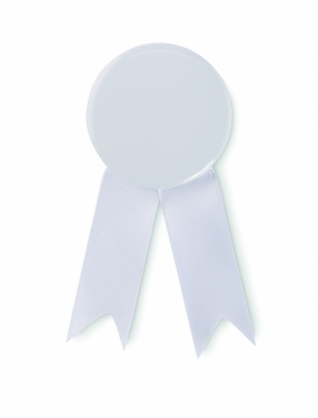 Logotrade promotional giveaway picture of: Ribbon style badge pin