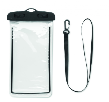 Logo trade promotional merchandise photo of: Waterproof smartphone pouch