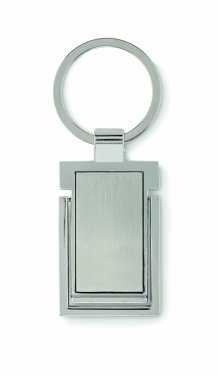 Logo trade promotional gifts picture of: Metal key ring phone stand Seinajoki