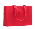 RPET non-woven shopping bag, Red