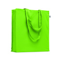 Organic cotton shopping bag, Lime