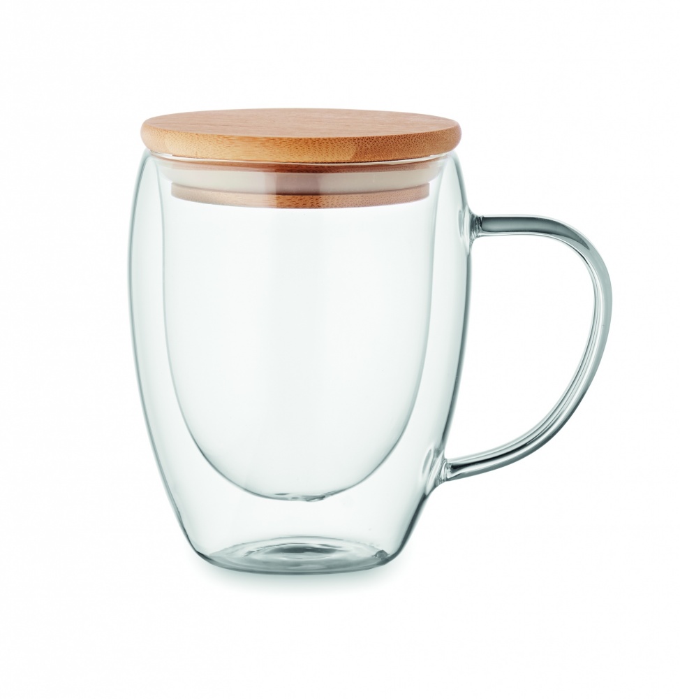 Logotrade promotional merchandise image of: Double wall borosilicate mug