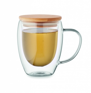 Logotrade promotional product picture of: Double wall borosilicate mug