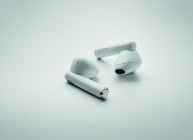 Logo trade promotional gift photo of: TWS earbuds with charging base