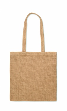 Logo trade advertising product photo of: Jute long handled shopping bag