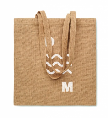 Logotrade promotional product image of: Jute long handled shopping bag