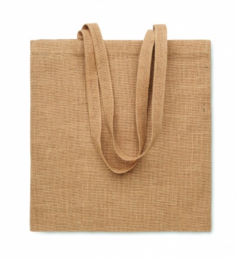 Logotrade promotional giveaway image of: Jute long handled shopping bag