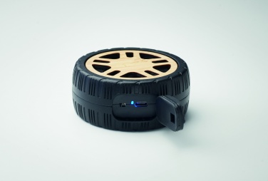 Logo trade promotional product photo of: Wireless speaker tire shaped