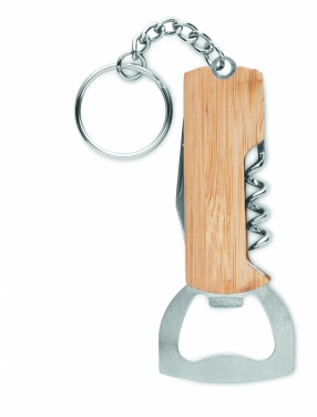 Logo trade promotional item photo of: 3 in 1 bamboo pocket tool