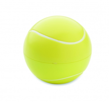 Logotrade corporate gift picture of: Lip balm in tennis ball shape