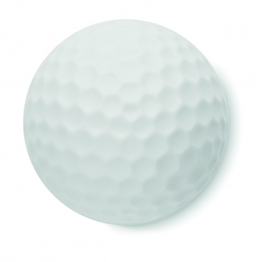 Logo trade promotional giveaways image of: Lip balm in golf ball shape