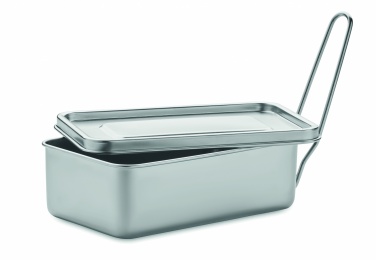 Logo trade corporate gifts image of: Stainless steel lunch box