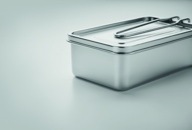 Logo trade corporate gifts picture of: Stainless steel lunch box