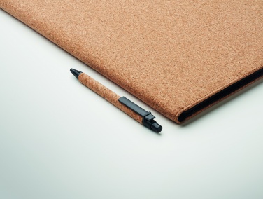 Logo trade promotional merchandise photo of: A4 cork conference folder