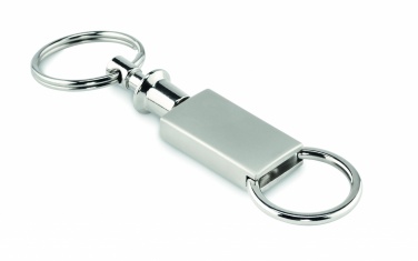 Logo trade promotional giveaway photo of: Pull apart split key ring Kajaani