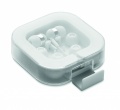 Ear phones with silicone covers, White