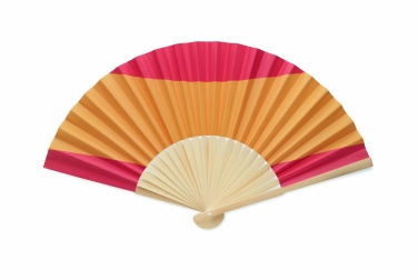 Logo trade promotional gifts image of: Manual fan flag design