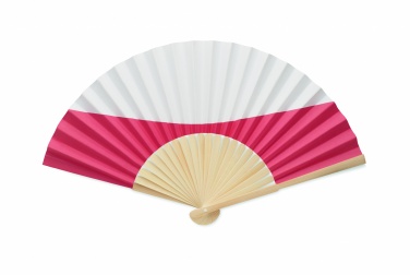 Logo trade promotional product photo of: Manual fan flag design