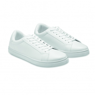 Logo trade promotional merchandise picture of: Sneakers in PU size 46