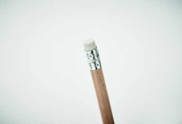 Logotrade promotional merchandise photo of: Natural pencil with eraser