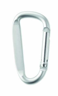 Logo trade promotional products picture of: Carabiner clip in aluminium.