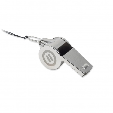 Logo trade corporate gifts picture of: Metal whistle