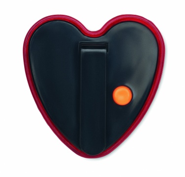 Logo trade promotional gifts image of: Heart shaped reflector light