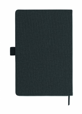 Logo trade promotional gifts picture of: A5 notebook PU front pocket