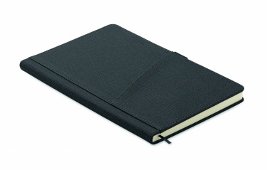 Logo trade promotional gifts image of: A5 notebook PU front pocket