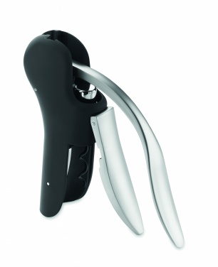 Logo trade business gifts image of: Automatic lever corkscrew