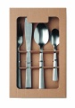 16 piece cutlery set., Matt Silver