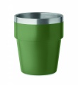 Double wall tumbler 250 ml, Dark Green