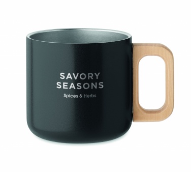 Logotrade promotional item picture of: Double wall mug 350 ml