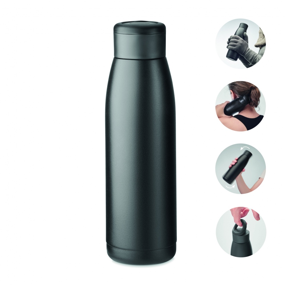 Logotrade advertising products photo of: Heat-cool double wall bottle