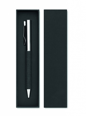 Logo trade promotional merchandise picture of: Metal twist ball pen in box