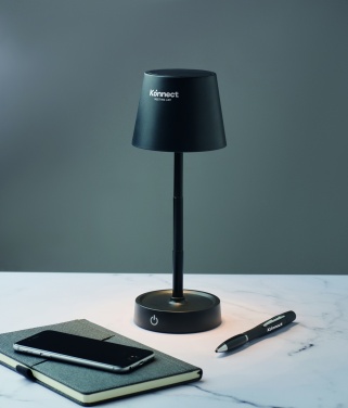 Logo trade promotional gifts picture of: USB rechargeable table lamp