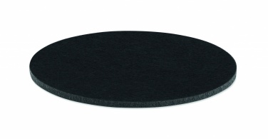 Logo trade promotional products picture of: Round coaster in RPET felt