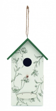 Logo trade business gifts image of: Bird house in plywood