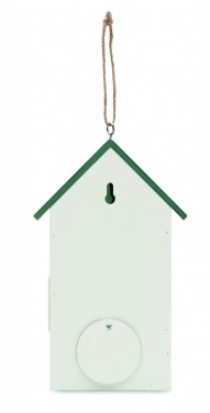 Logo trade advertising products image of: Bird house in plywood