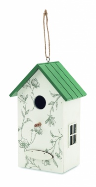 Logo trade advertising product photo of: Bird house in plywood