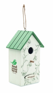 Logotrade promotional giveaway picture of: Bird house in plywood