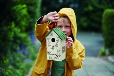 Logotrade promotional item picture of: Bird house in plywood